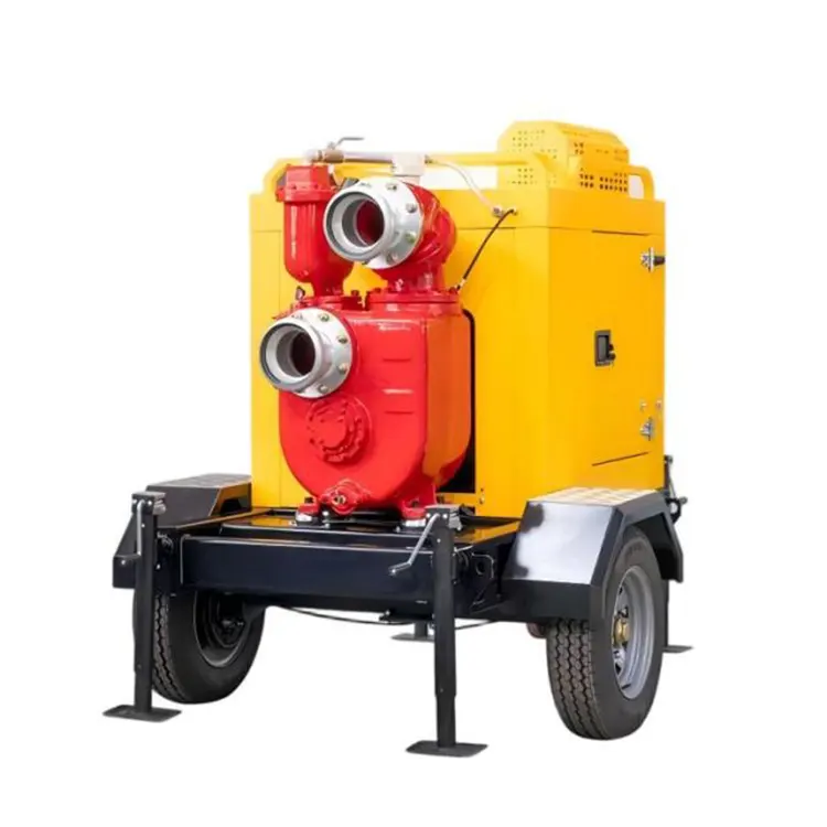 QZ Series Self-priming Diesel Injini Yemvura Pump Unit